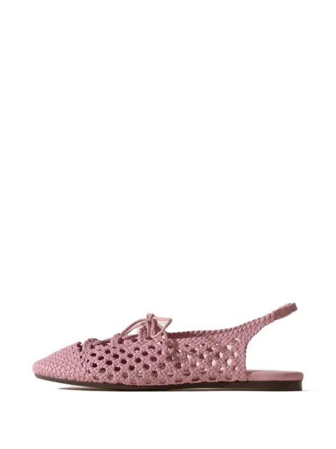 Hereu Sardana lace-up woven sandals