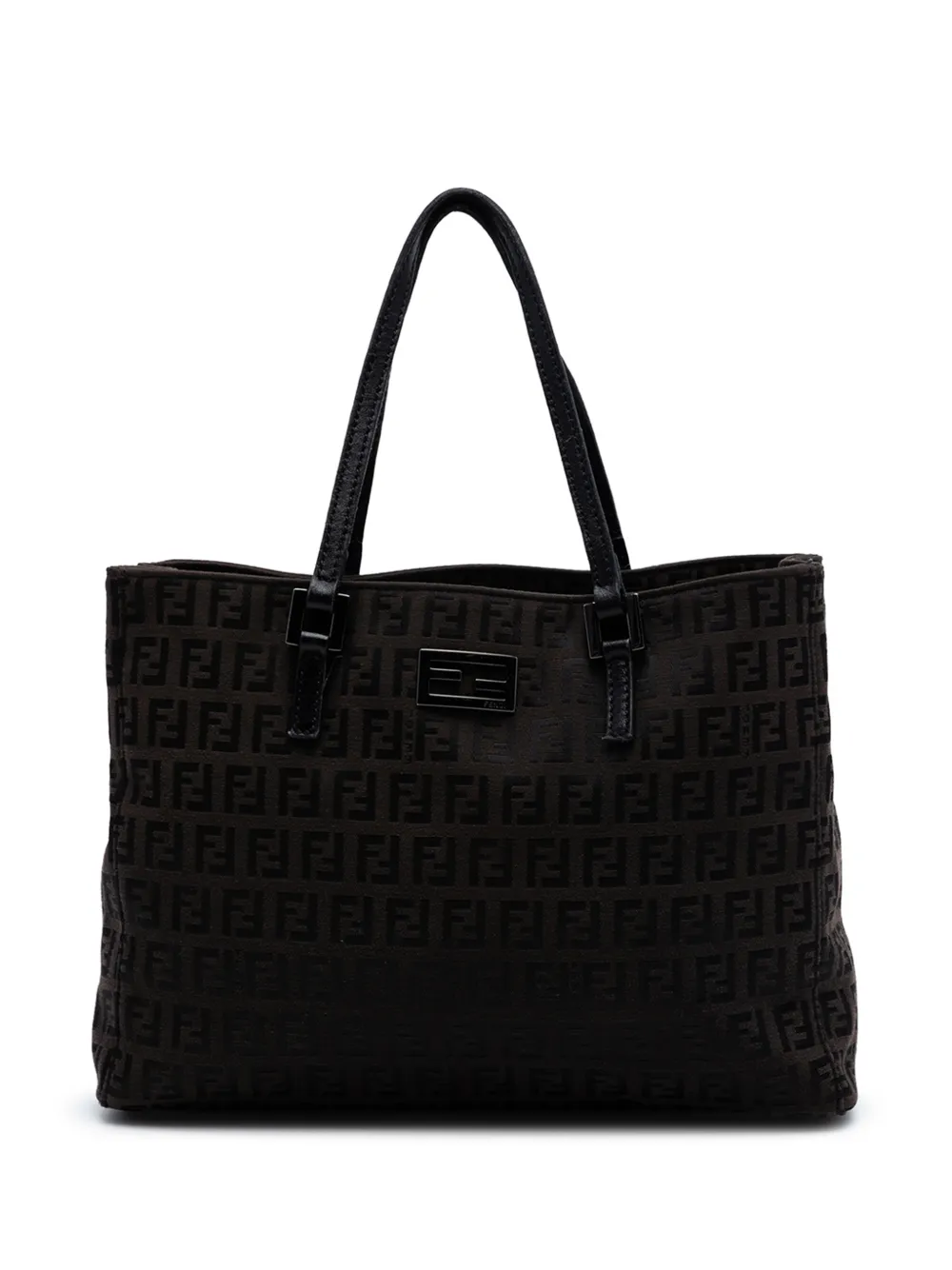 Fendi Pre-Owned 2000-2010 Zucchino Canvas tote bag - Marrone