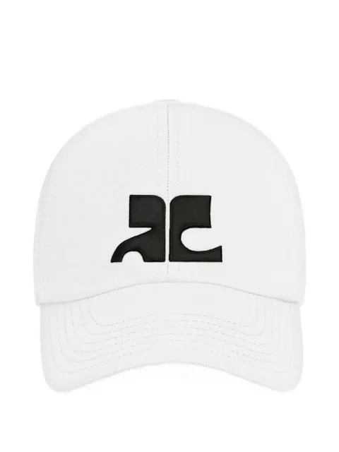 Courrèges AC logo-patch cap