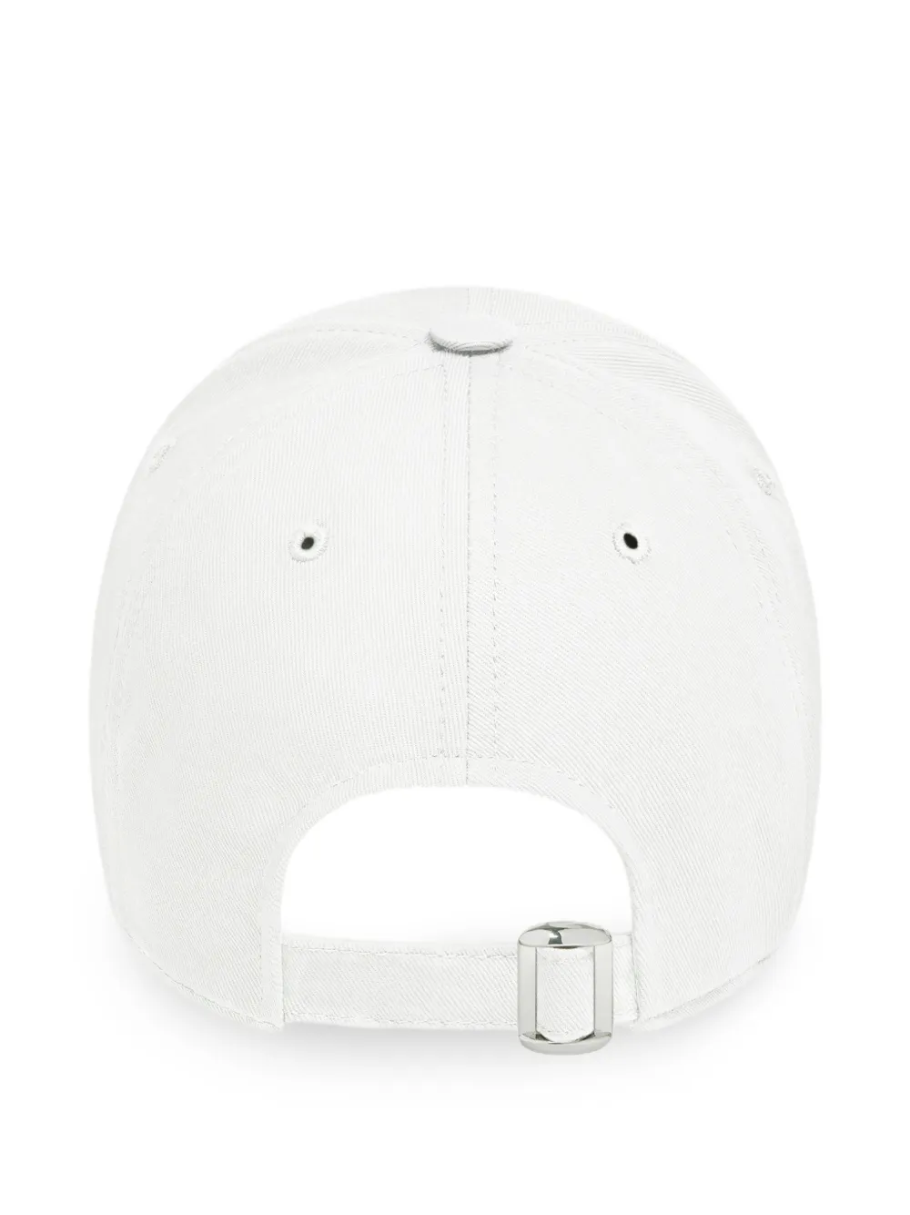 Courrèges AC pet met logo-patch Wit