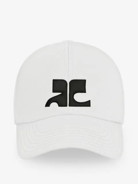 Courrèges casquette AC à patch logo