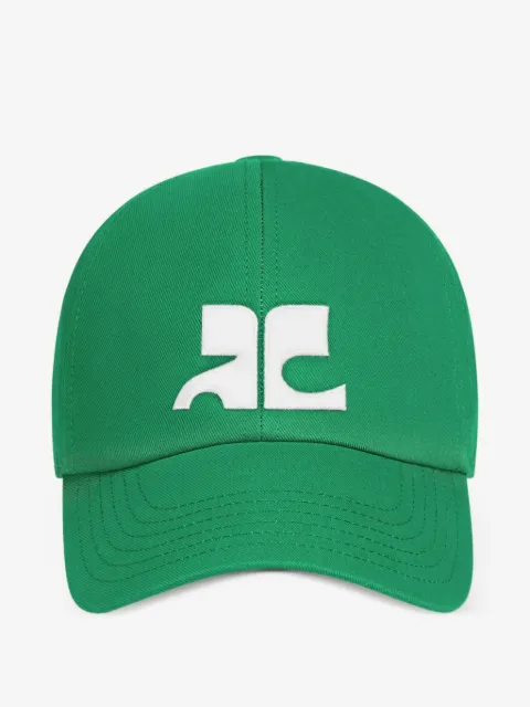 Courrèges AC logo-patch cap