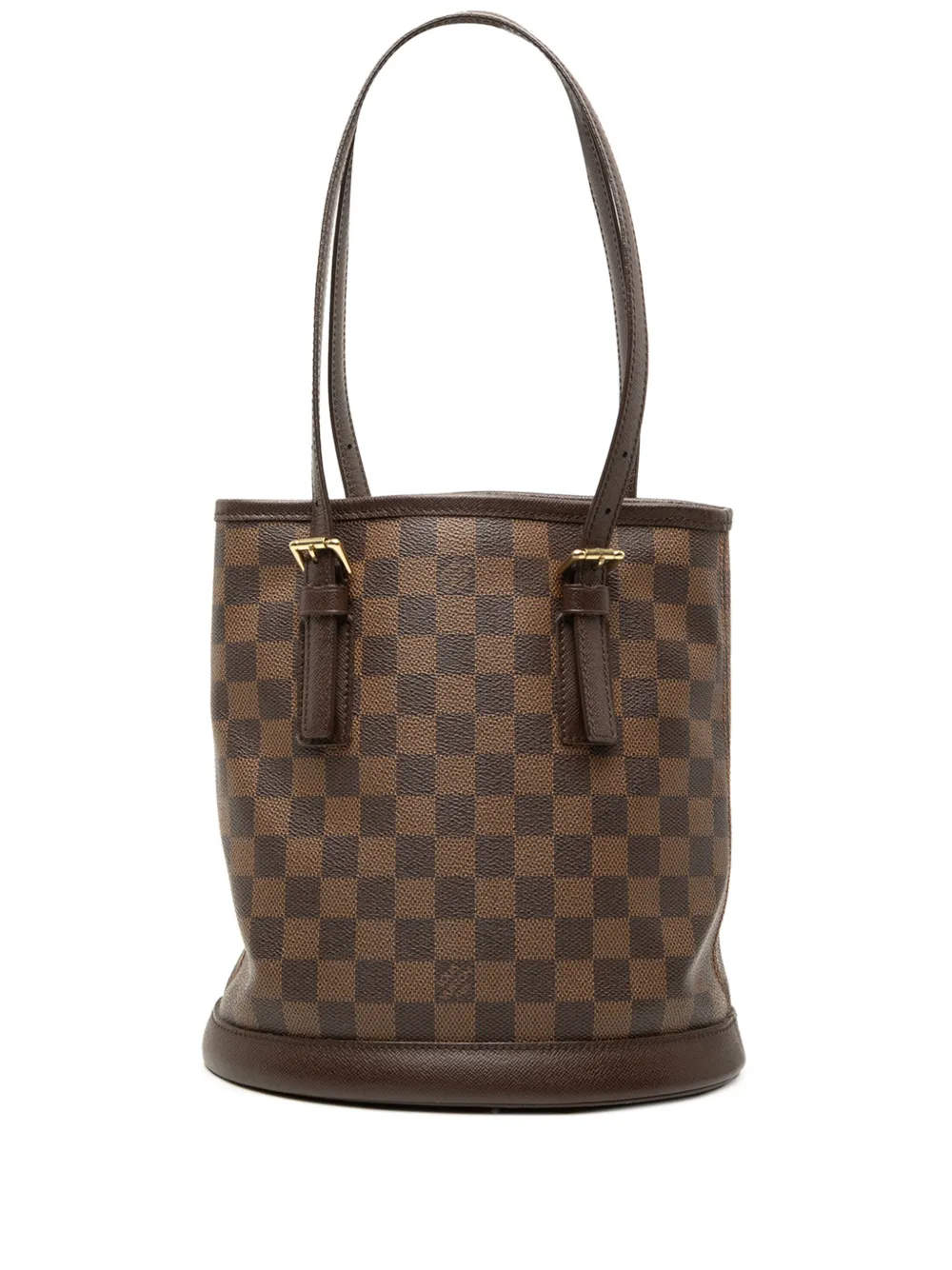 Louis Vuitton Pre-Owned 2005 Damier Ebene Marais bucket bag - Marrone