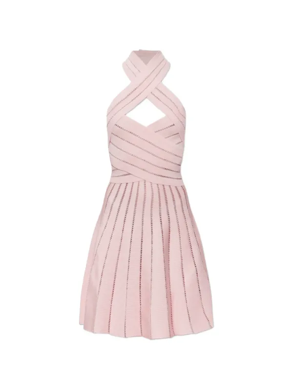 & other stories cross front linen dress & OTHER STORIES Cross Front Linen Dress