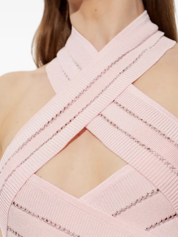 won't bite backless mini dress pink Won't Bite Backless Mini Dress Black