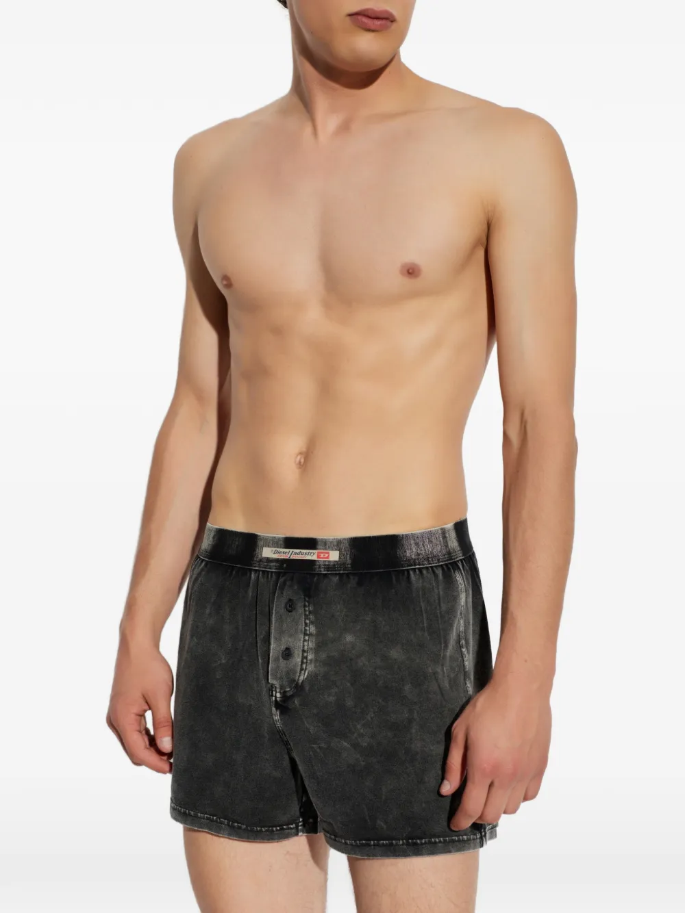  Diesel Denim Effect Boxers - Nero 