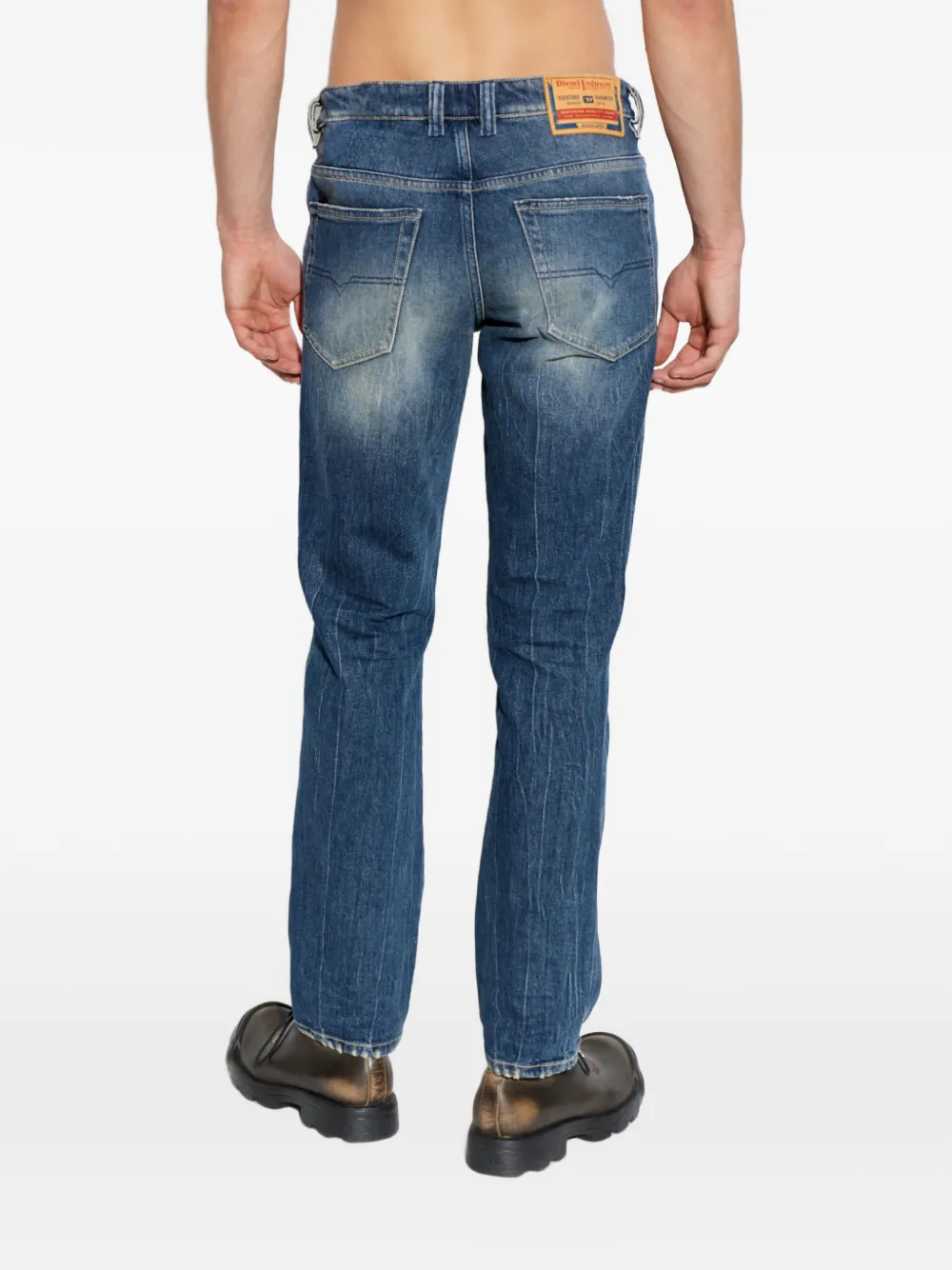 Diesel 1993 D-Vyl jeans met vervaagd effect Blauw