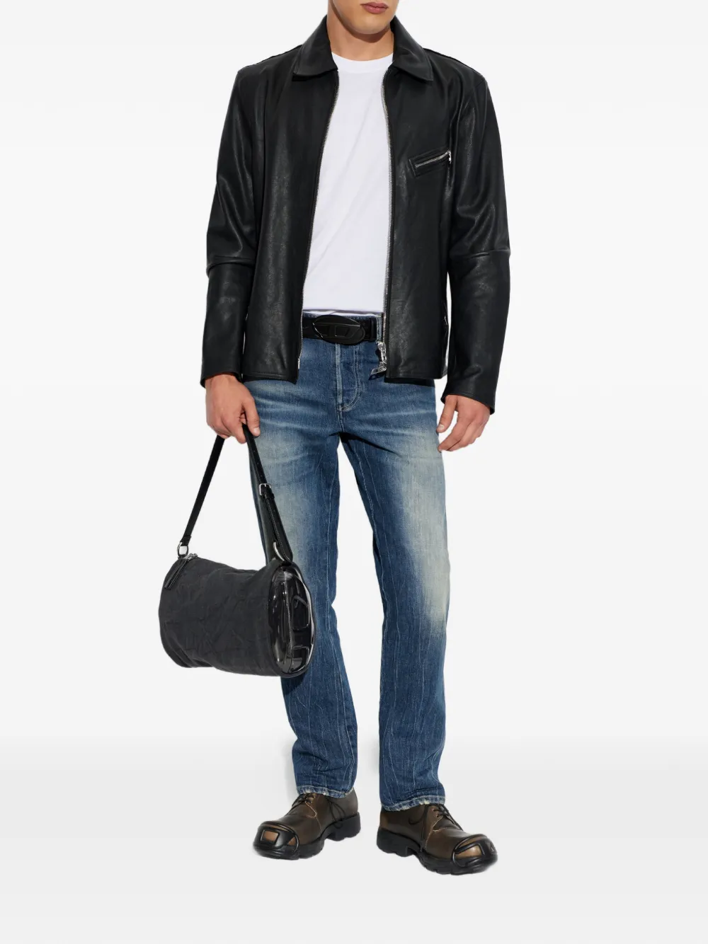 Diesel 1993 D-Vyl jeans met vervaagd effect Blauw