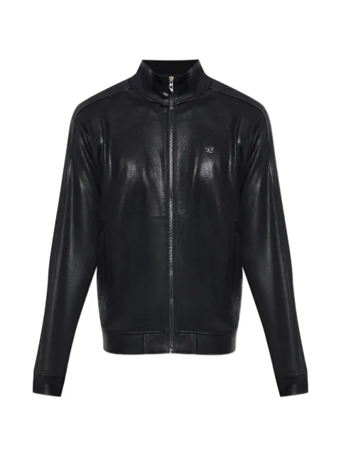 Diesel T-NORM-AA2 glossy zip-up sweater