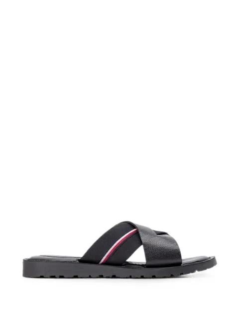 Tommy Hilfiger criss-cross leather sandals
