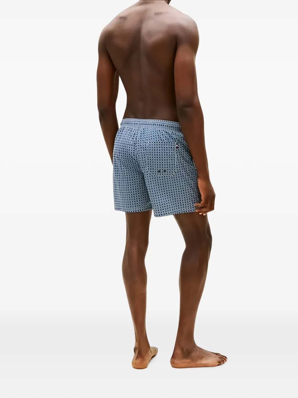 Tommy Hilfiger Zwembroek met geometrische print Blauw