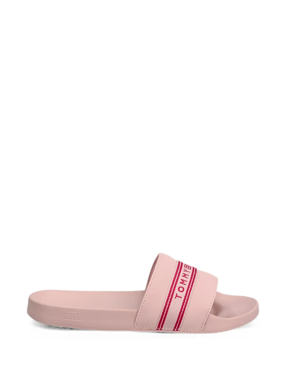 Tommy Hilfiger logo-tape sliders - Rosa