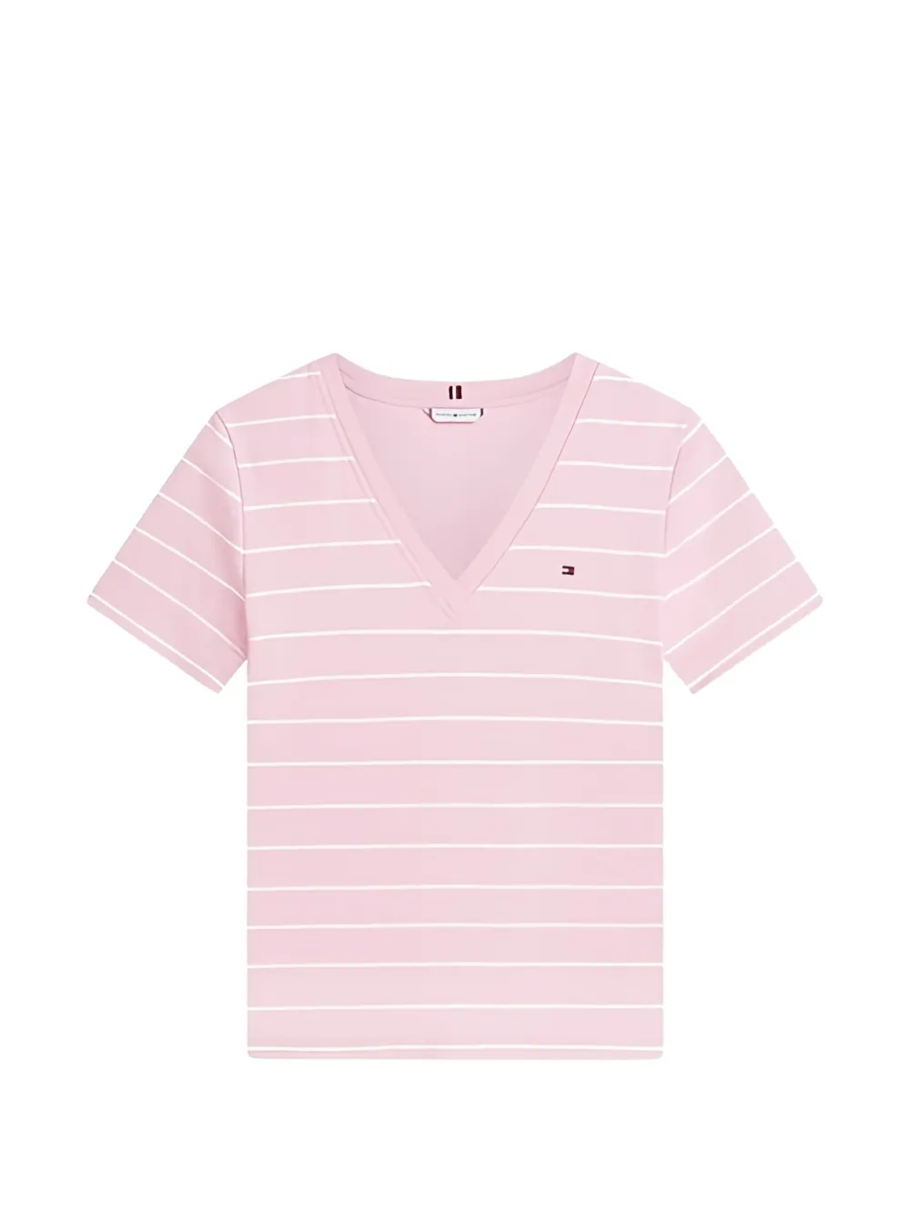 Tommy Hilfiger T-shirt a righe - Rosa