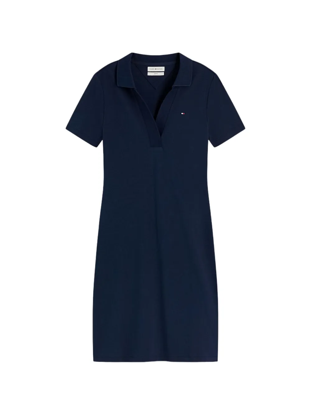 Tommy Hilfiger Abito corto a collo aperto 1985 - Blu
