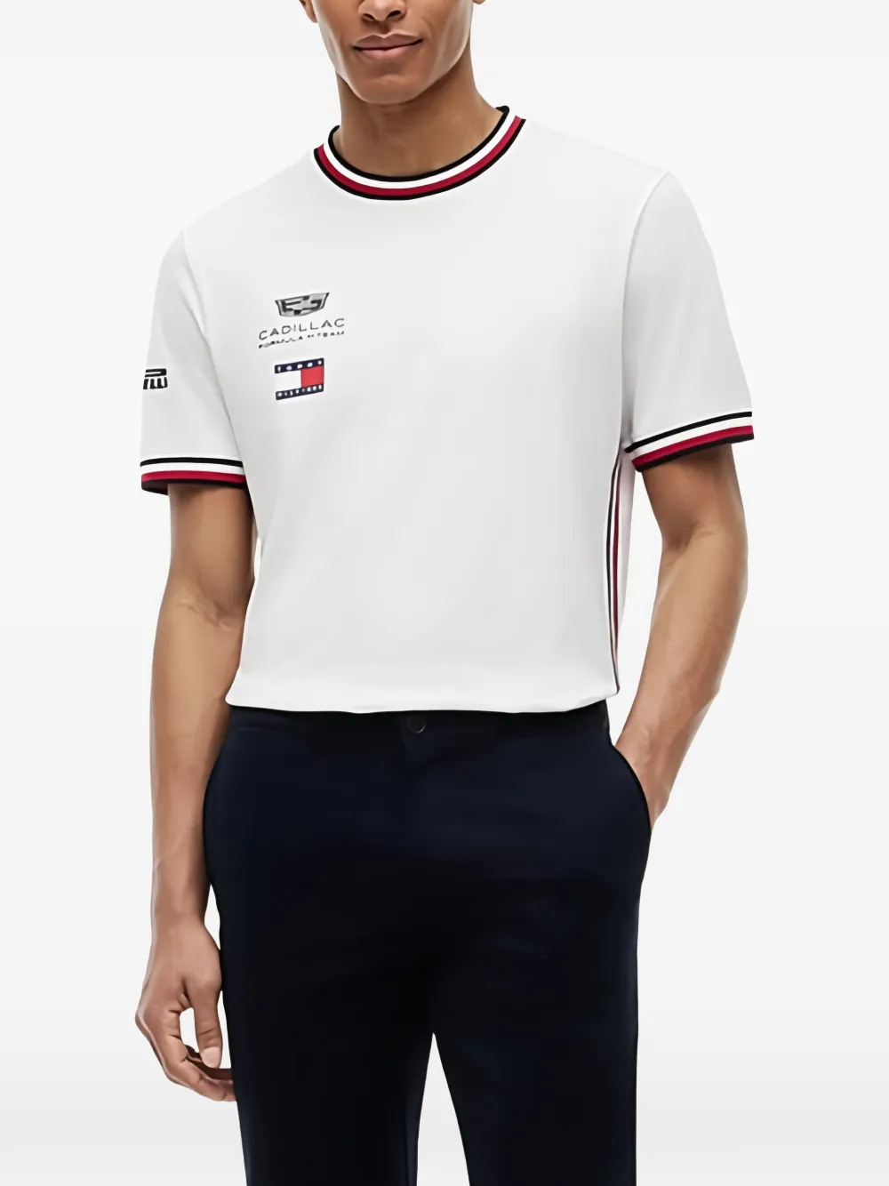 Tommy Hilfiger Cadillac Formula 1 Team T-shirt - Bianco