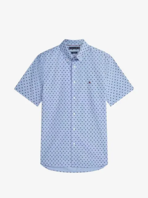Tommy Hilfiger Hemd mit Logo-Stickerei