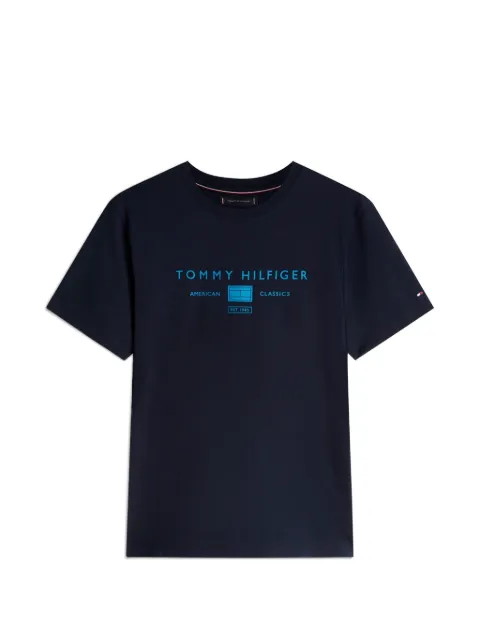 Tommy Hilfiger logo-print cotton T-shirt
