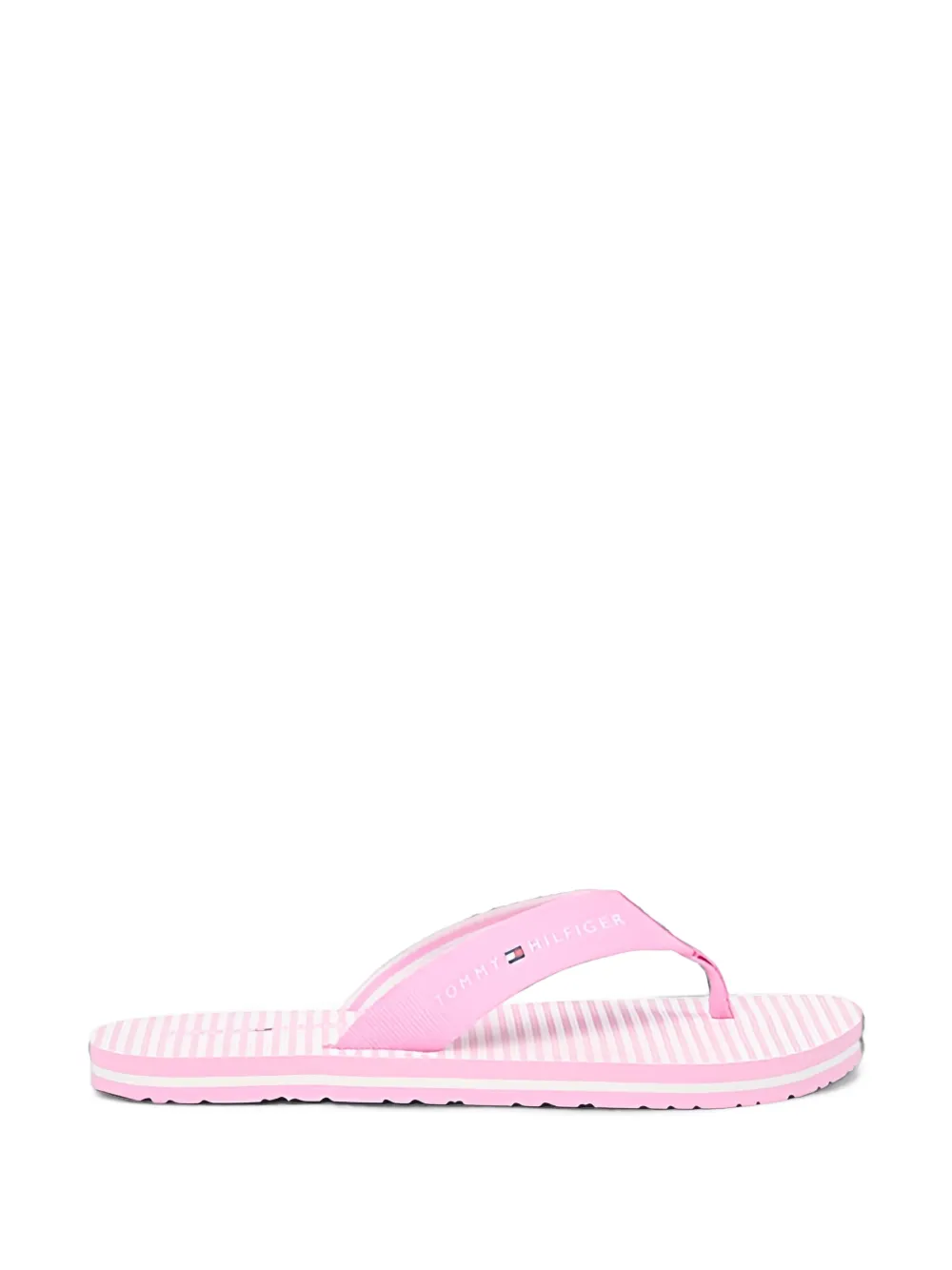 Tommy Hilfiger Infradito Ithaca a righe - Rosa