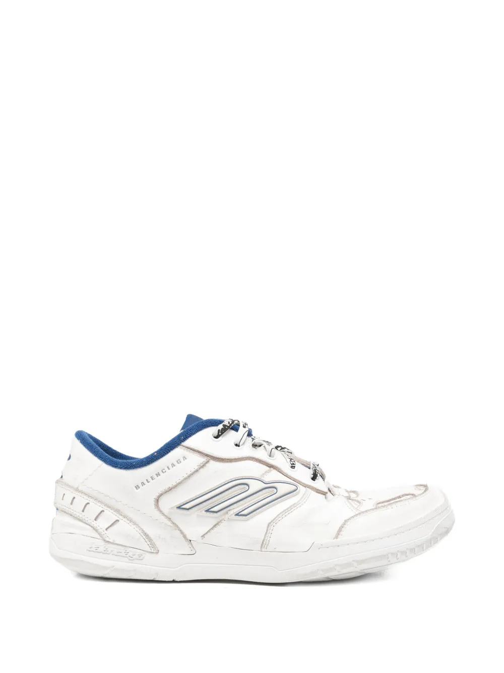 Balenciaga Pre-Owned Hamptons lace-up sneakers - Bianco