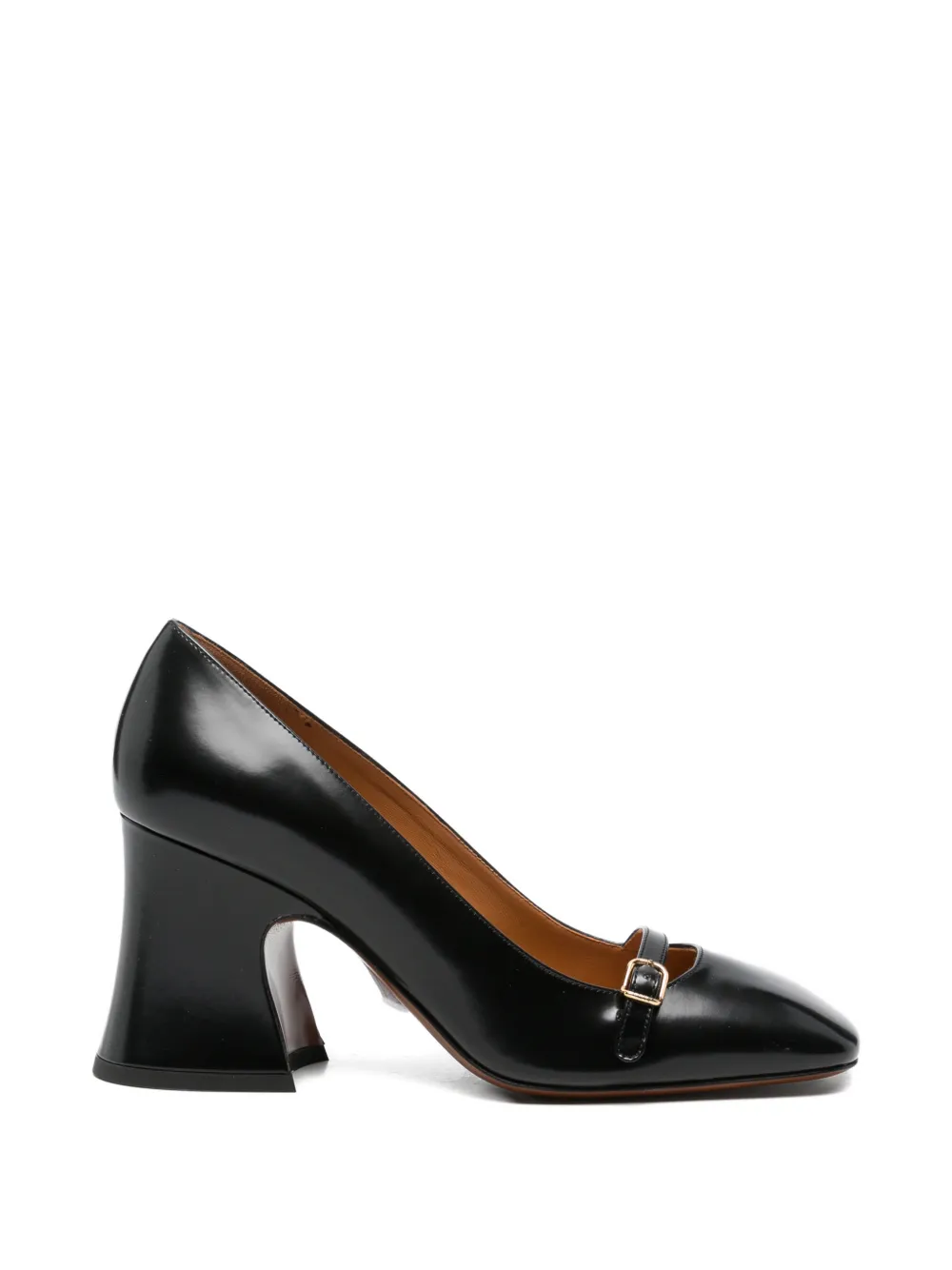 Chloé Pre-Owned Janis buckle-strap pumps - Nero