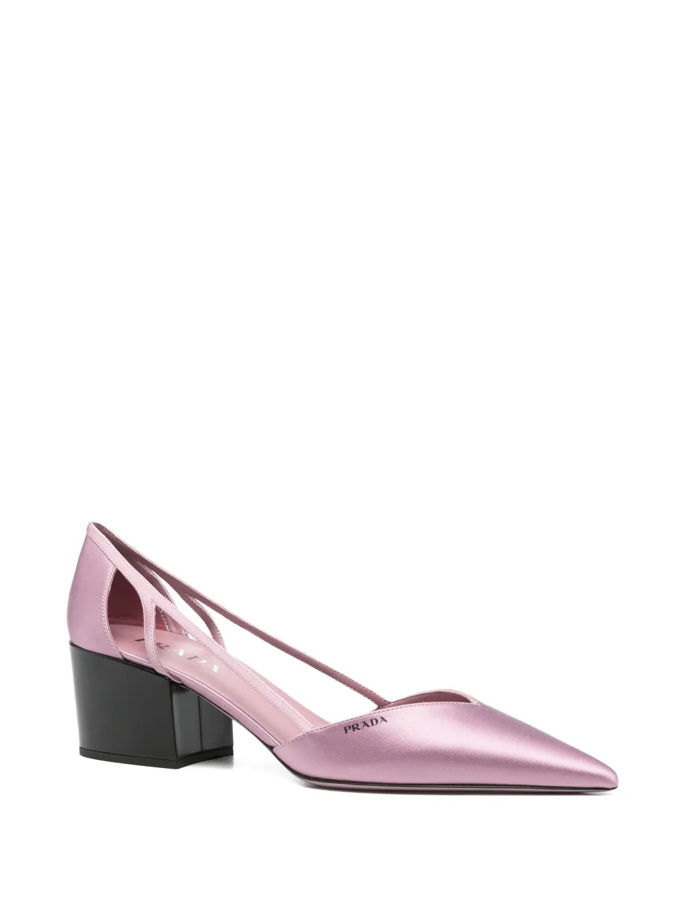  Prada Pre-owned Logo-print Pumps - Rose 