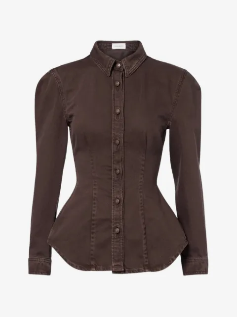 Magda Butrym belted shirt