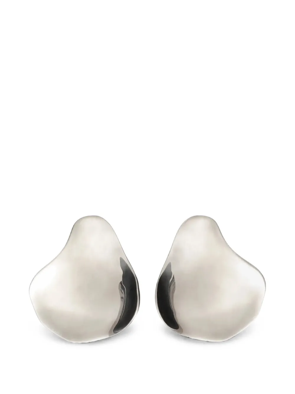 Magda Butrym sculptural earrings - Argento