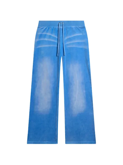 Juicy Couture washed-effect track pants