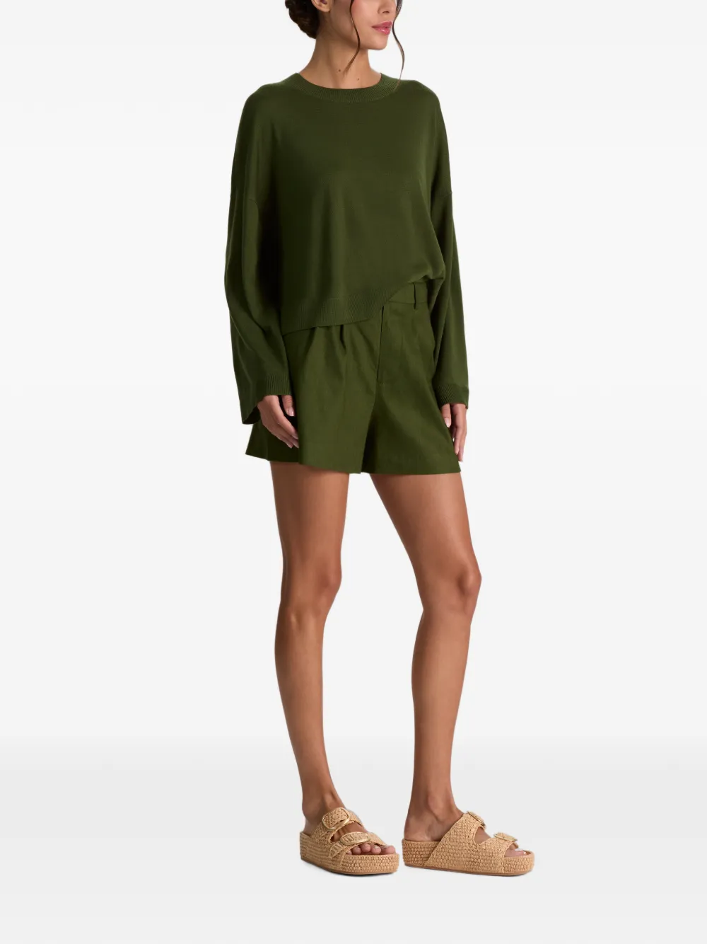 alice + olivia Margie trui Groen