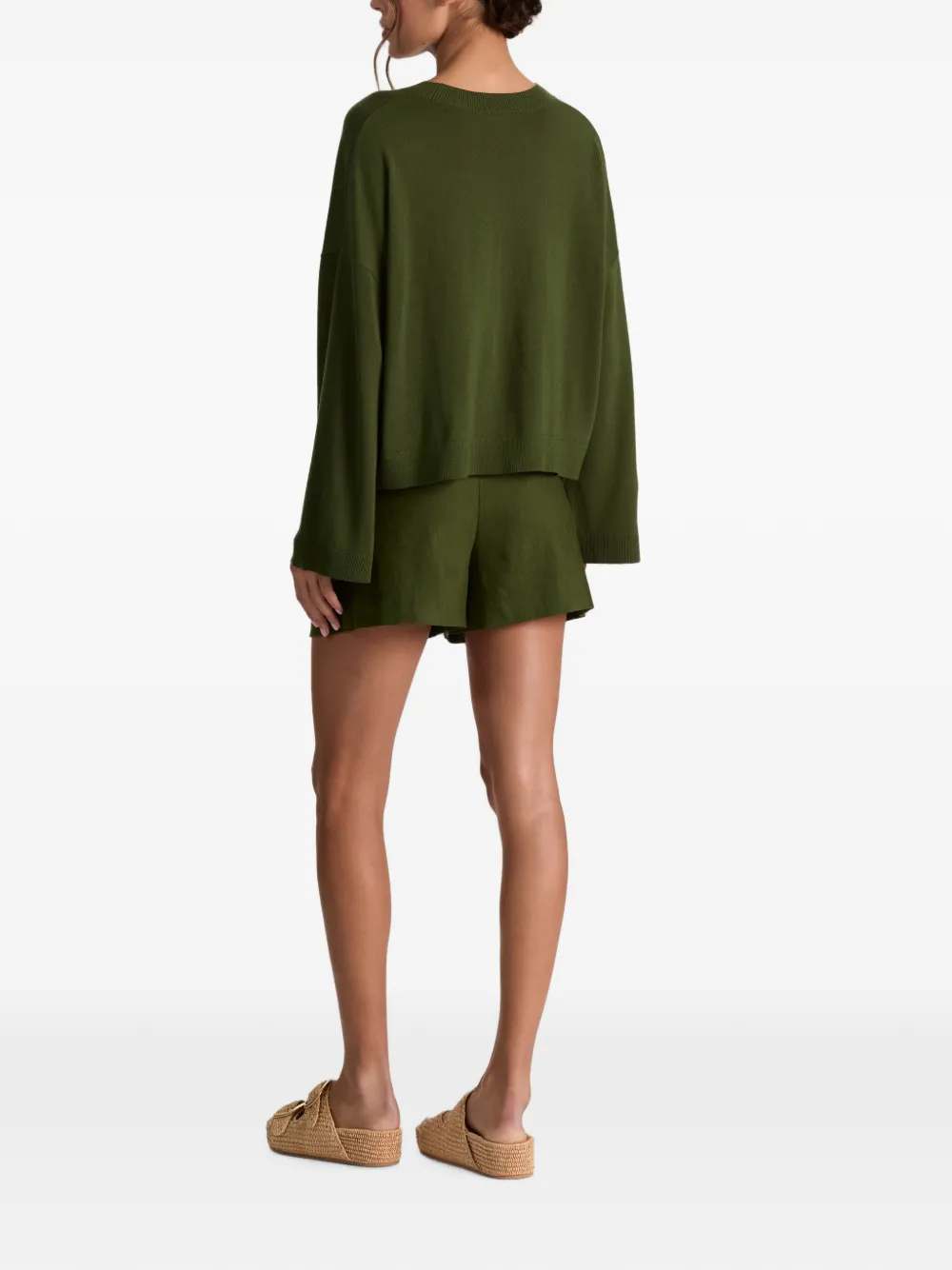 alice + olivia Margie trui Groen