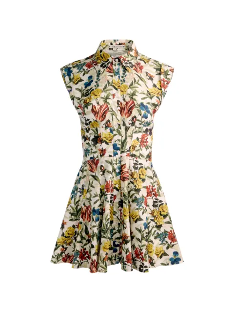 alice + olivia フローラル ミニドレス