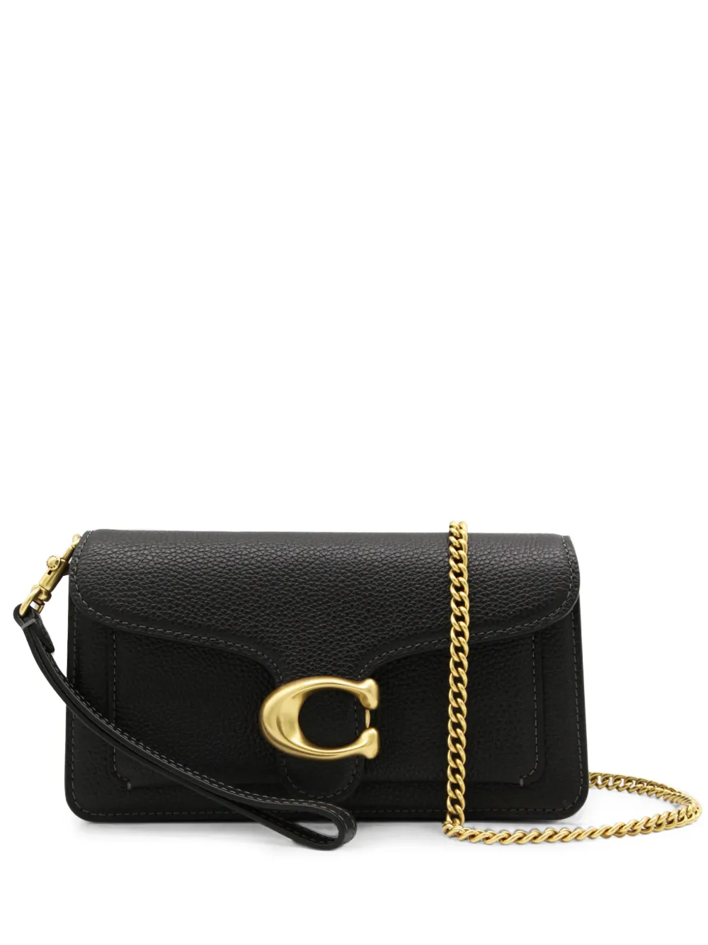 Coach Tabby pebbled leather cross body bag - Nero
