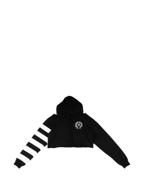 Chrome Hearts logo-embroidered hoodie