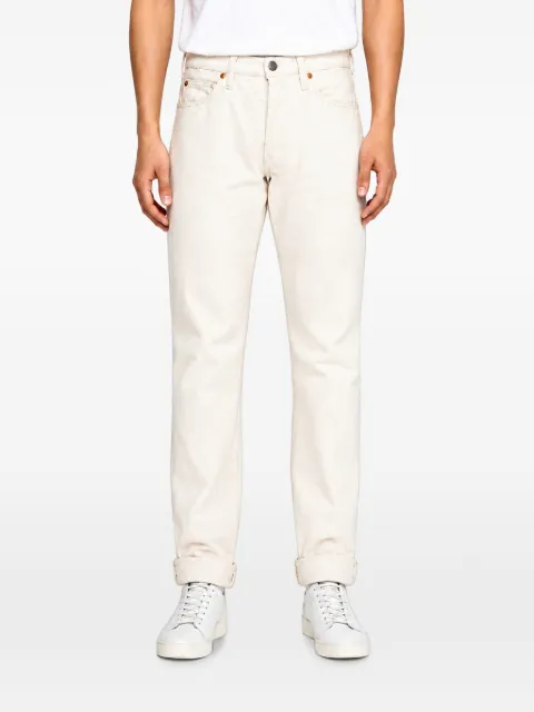Samurai Jeans  logo-patch straight-leg jeans