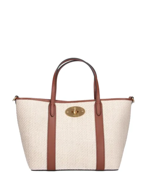 Mulberry Bayswater woven mini tote bag