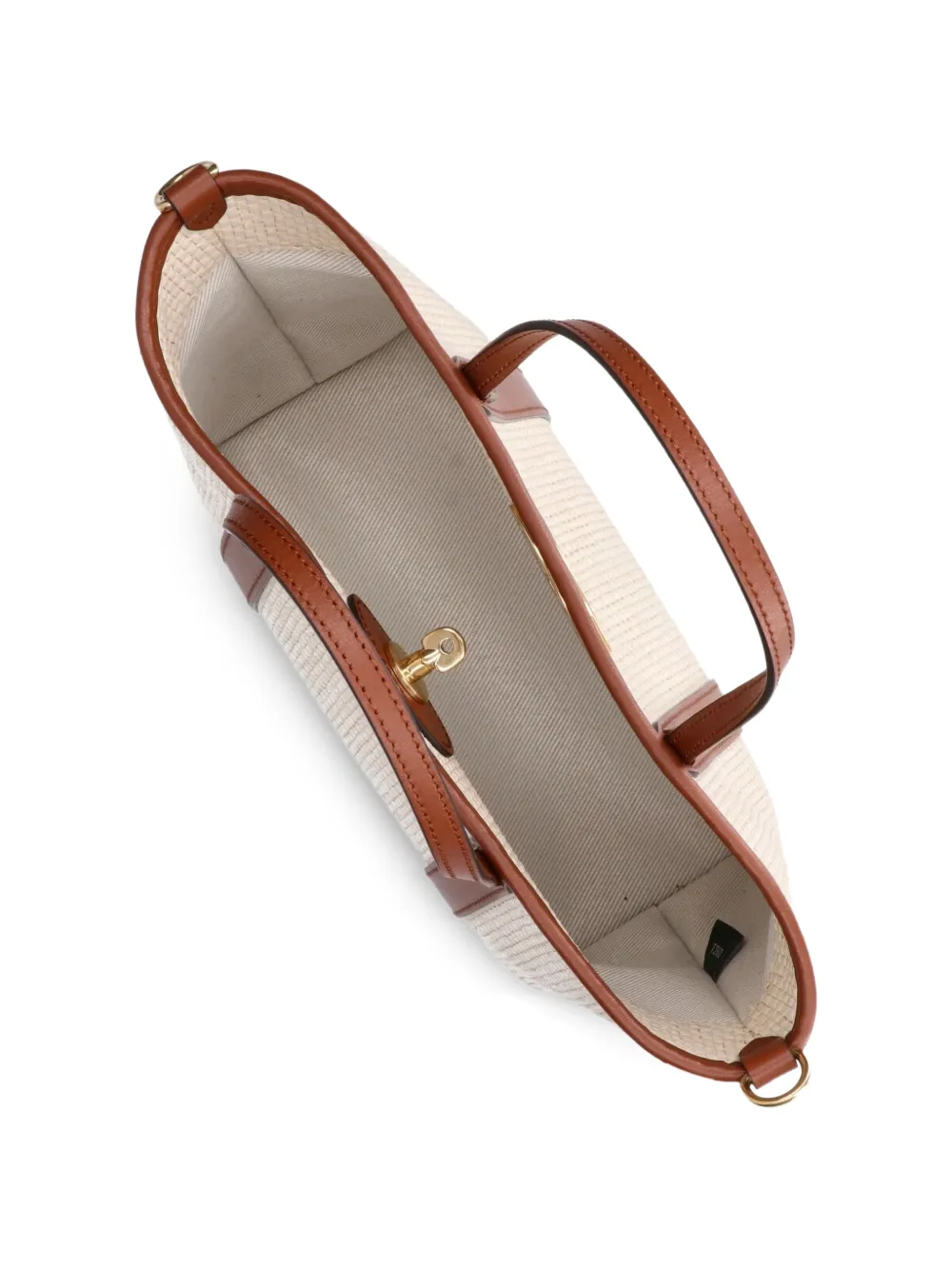 Mulberry Bayswater geweven mini-shopper Beige