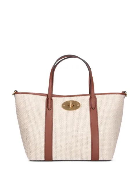 Mulberry Bayswater woven mini tote bag
