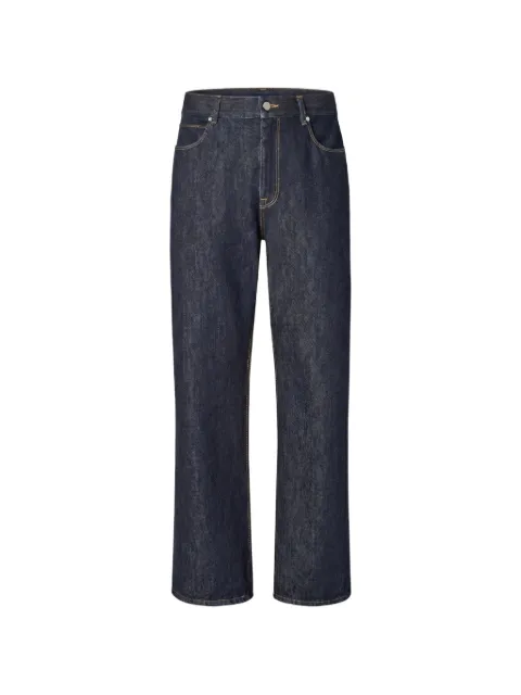 FENDI logo-patch jeans
