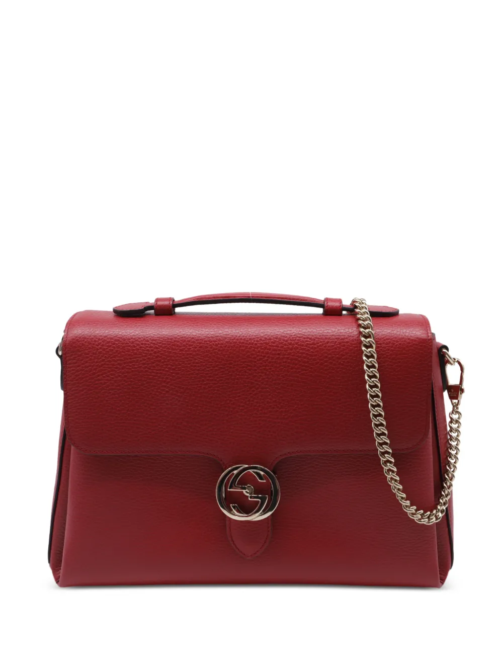 Gucci Pre-Owned Interlocking G Dollar shoulder bag - Red
