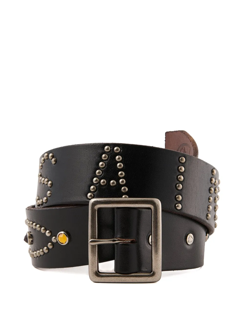 SAINT MXXXXXX stud-embellished belt - Nero