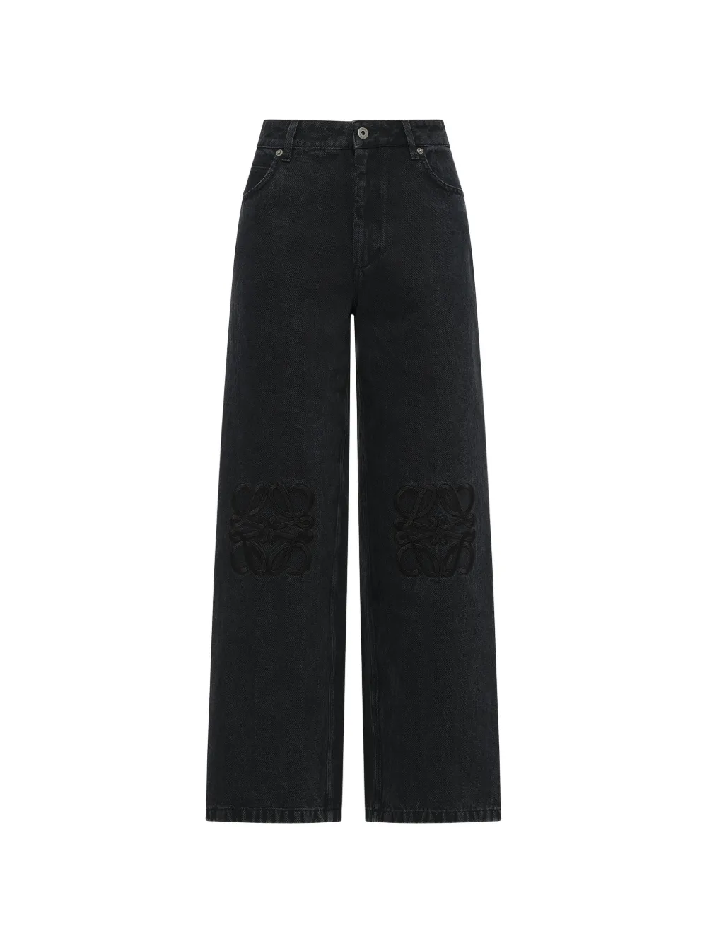 LOEWE Anagram baggy jeans - Nero