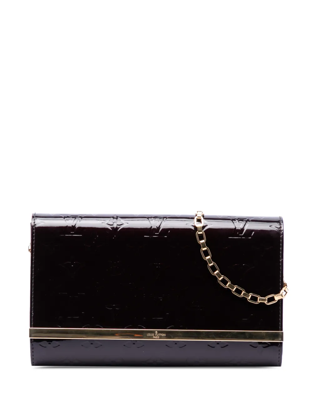 Louis Vuitton Pre-Owned 2015 Monogram Vernis Ana satchel - Viola