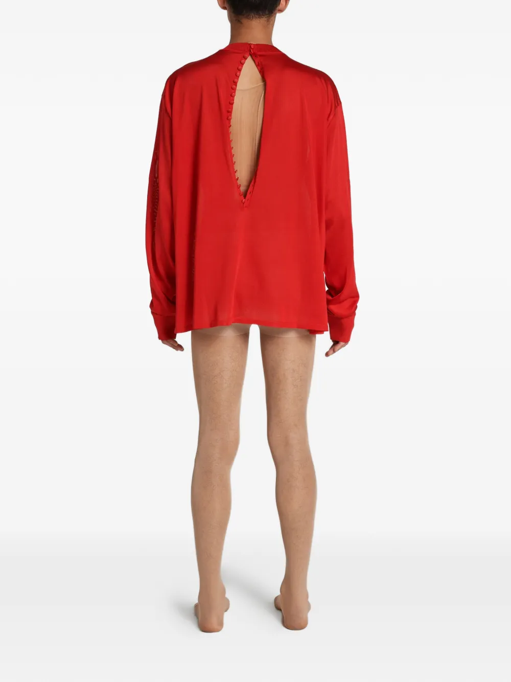  Rot Jersey The Not So Tee - Rojo 