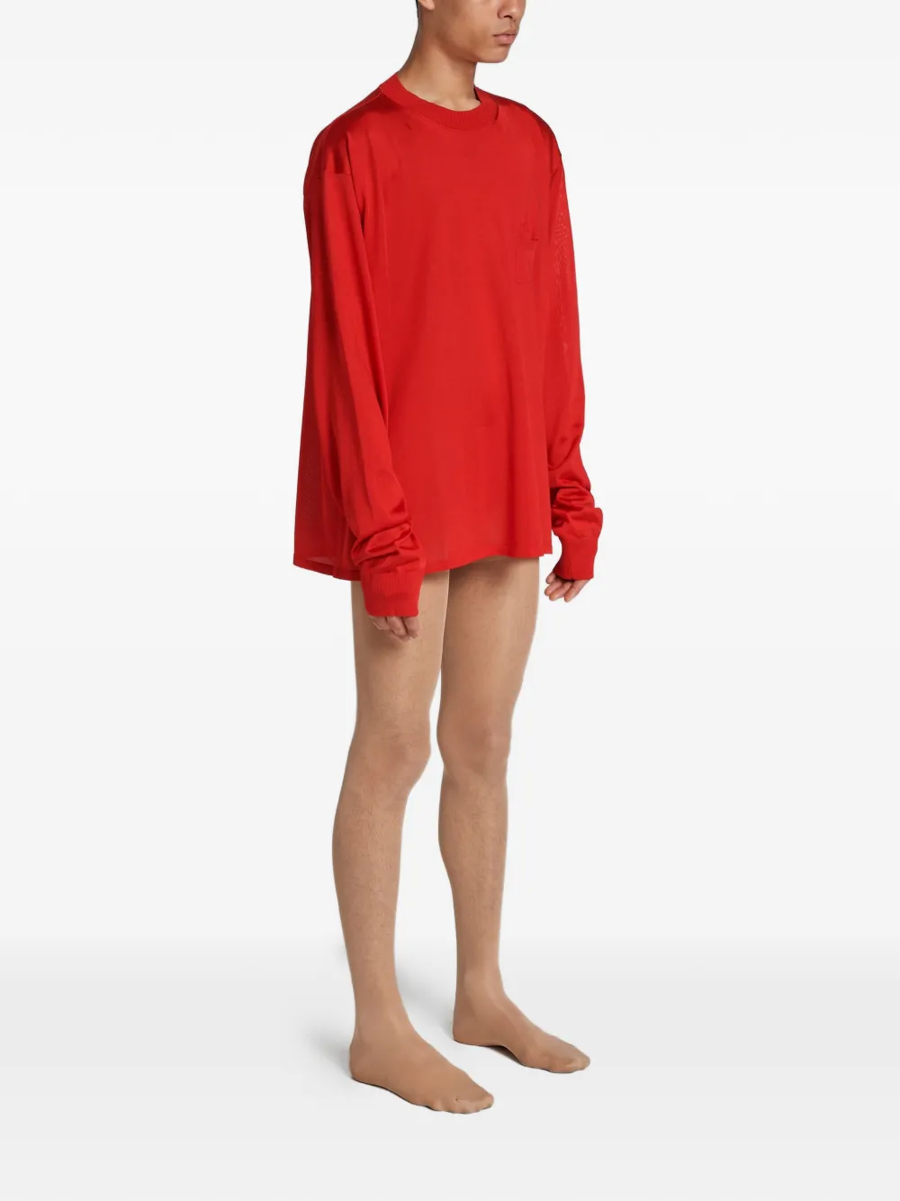  Rot Jersey The Not So Tee - Rojo 