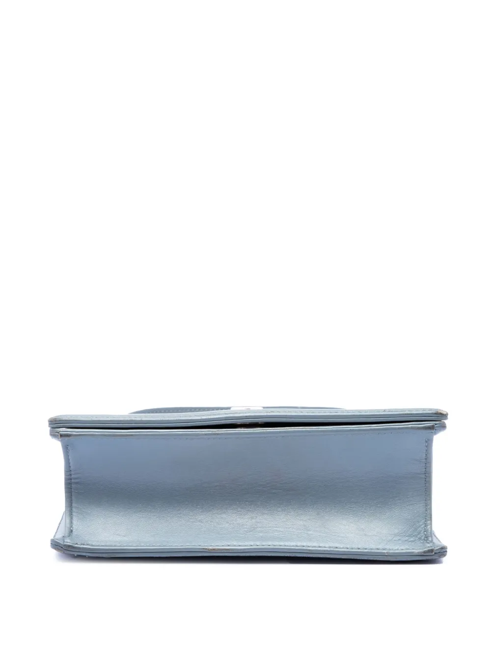 Dior Pre-owned 2018 Small Studded Calfskin Diorama Crossbody Bag in Blue, view 4