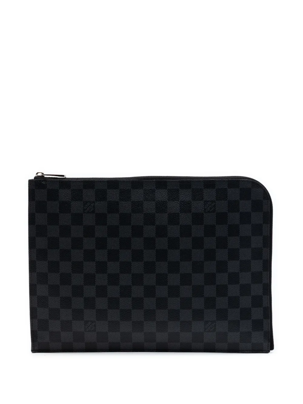 Louis Vuitton Pre-Owned 2017 Damier Graphite Pochette Jour GM clutch bag - Nero