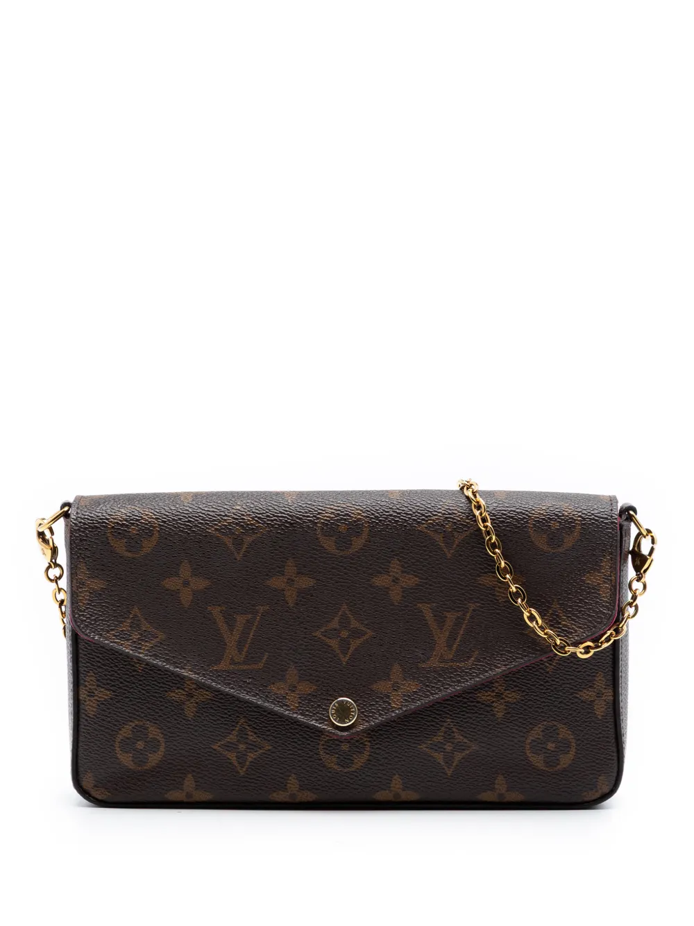 Louis Vuitton Pre-Owned 2019 Monogram Pochette Felicie crossbody bag - Brown