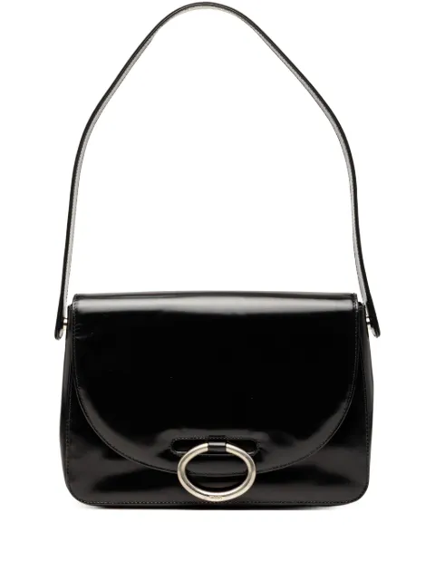 Prada Pre-Owned 2000-2013 Spazzolato Leather Flap shoulder bag