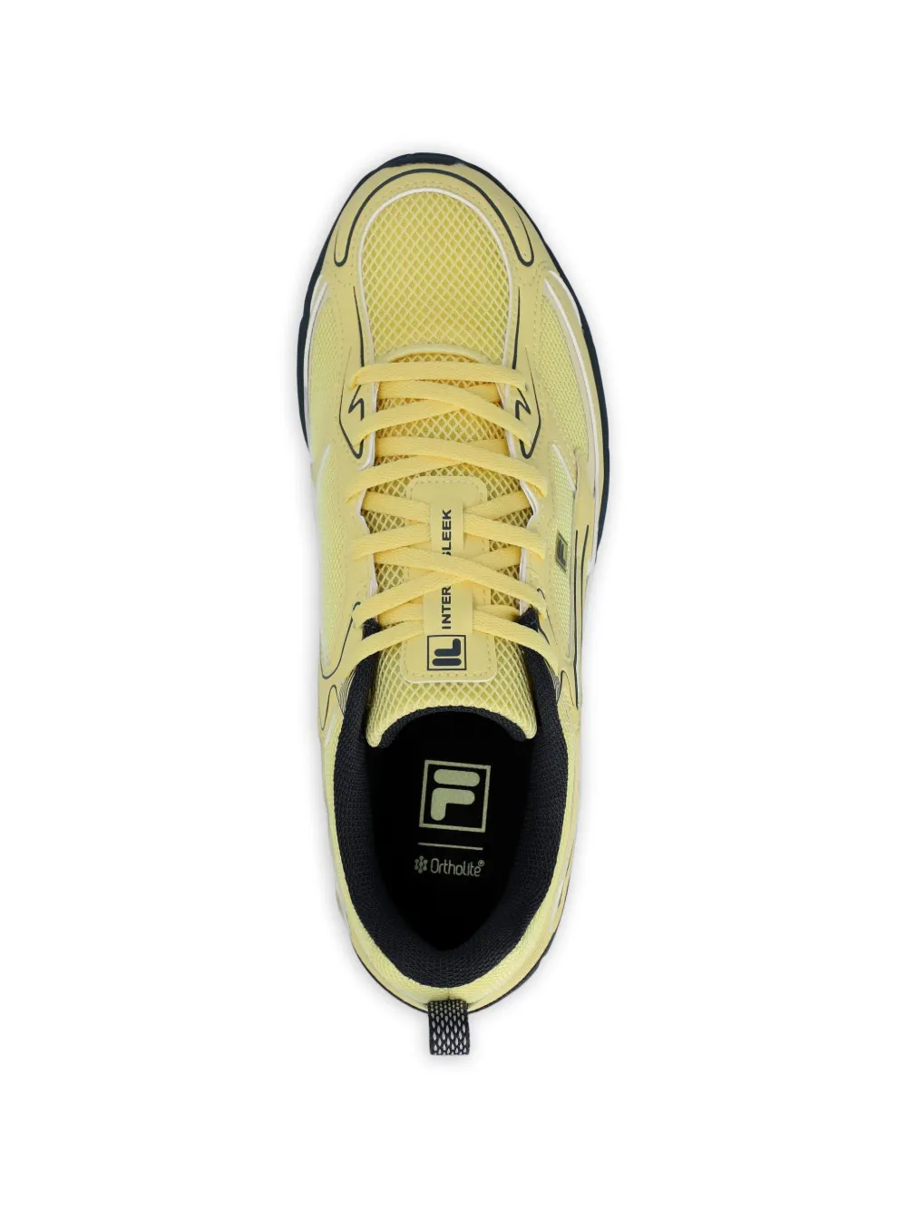 Fila Interun Sleek mesh sneakers Geel