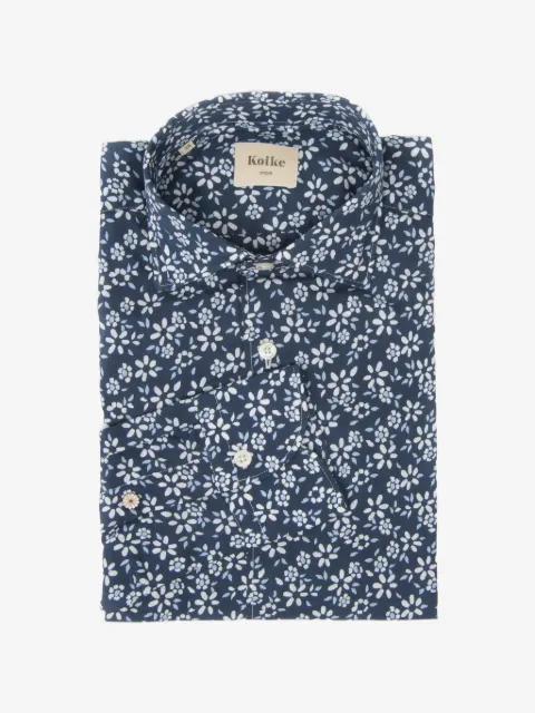Koike Barcelona floral-print long-sleeve shirt